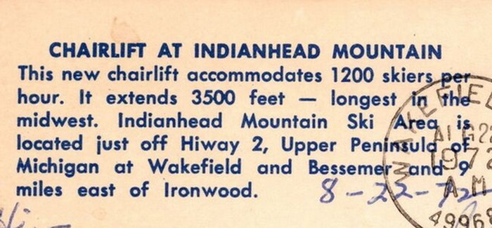 Snowriver Mountain Resort - Lodge at Jackson Creek (Indianhead Resort) - Vintage Postcard
